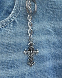 Kane Cross Chain Keyring