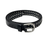 Cowhide Ger Stud 25mm Belt
