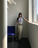 Boto Cargo Pocket Slit Long Skirt