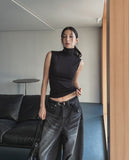 [U-BASIC] Dior inner brushed turtleneck