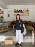 Tsuke Vintage String Check Long Sleeve Hood