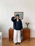 Huven Summer Check Hood Wind Jumper