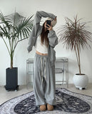 Dihen Two Way Hooded Zip-Up