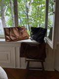 Creek Suede Shoulder Bag