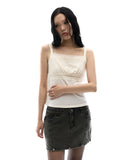 Double Strap Lace Sleevless