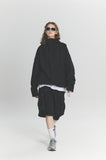 High Neck Hood Windbreaker