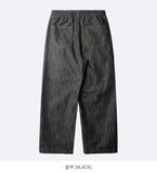 World Summer Non-Fade Banding Denim Pants