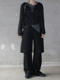 Pae Eyelet Layered Pants