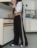 Cable Leather Trackline Corduroy Pants