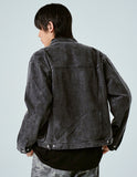 Biker Washing Denim Jacket