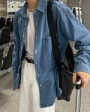 Summer spring denim shirt