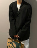 Cavaly Minimal Semi-Overfit Blazer