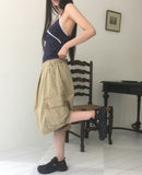 [MADE] Kinch Pigment Washing Cargo Shorts Bermuda Pants