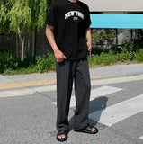 Inder Pintuck Wide Slacks