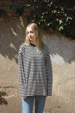 Long Sleeve Heavy Overfit Stripe Dangara