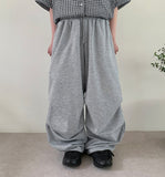 Bots Summer Parachute Banding Wide Pants