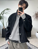 Kyle Washed Crop Trucker Jacket