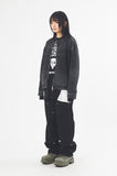 Porto snap 2-way zip-up jacket