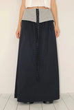 HOOK STRAP MAXI SKIRT
