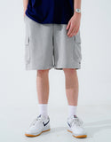 Round Cargo Hard Tag Half Pants