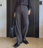 Kelnan Stripe Belt Slacks