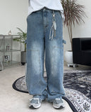 Belloz Track Walk Denim Pants
