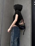 Holter hood sleeveless