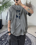 Redon Nylon Hooded Vest