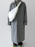 FLAP POCKET LONG COAT