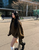 String Bomber Jacket
