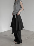 Elo Knot Nylon Midi Skirt