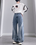 Snitch Curb Stone Wide Denim