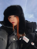 MINK FUR EARFLAP HAT