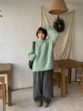 Okari Mohair Pastel Round Over Knit