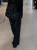 Verse Dot Line Wide Track Pants