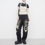 (Unisex) Letian vintage denim pants