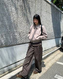 Retum Pocket Button Cotton Short Jacket