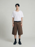 Boy Crop U-Neck Short Sleeve T-Shirt
