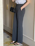 Calling High Waist Slim Bootcut Slacks
