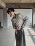French tweed cropped jacket