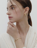 [Premium Plating] Precise AB Double Cuff Bangle S