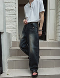 RuenB Mud Sand Curve Denim Pants