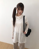 Obir Turtle Punching Short Sleeve Knit