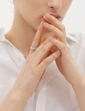 Essence Silver (W) Tennis Ring 2.5mm Purple