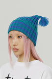STRIPE SQUARE BEANIE