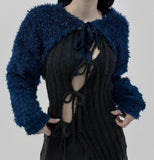 Silene Boucle Bolero Cardigan