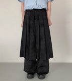 Klhor Stripe Skirt Pants