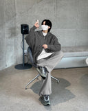 Noah Hooded Knit Zip up
