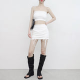 Shieta Pile Lip Top