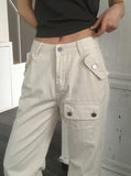 Moody cut pocket bootcut pants